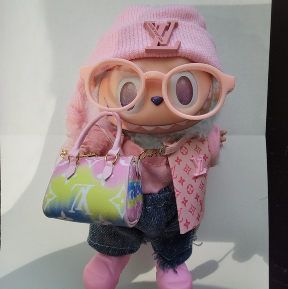 Labubu Other - Labubu Clothes  7pcs outfit pink and Vest,Set/ DOLLS Not Included #12